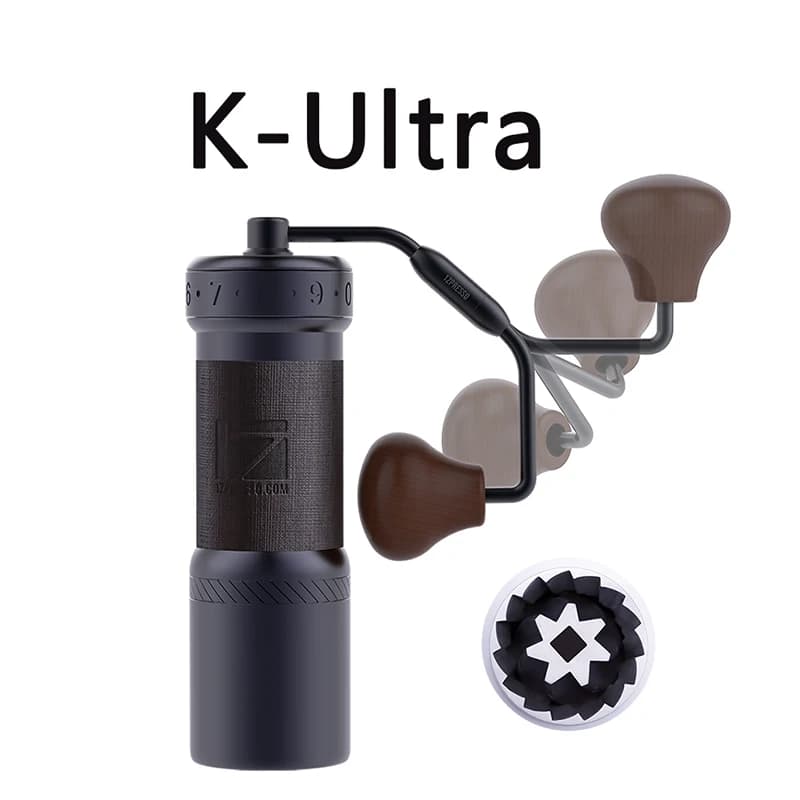 1zpresso Kultra coffee grinder Portable manual coffee mill adjustable  304stainless steel burr   special 7core burr - 3