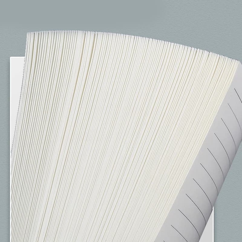 دفتر ملاحظات بغطاء أسود A5/B5، 128/256 صفحة، فارغ، خط أفقي وصفحات شبكية، مستلزمات ملاحظات الدراسة المكتبية CS-078 - 5