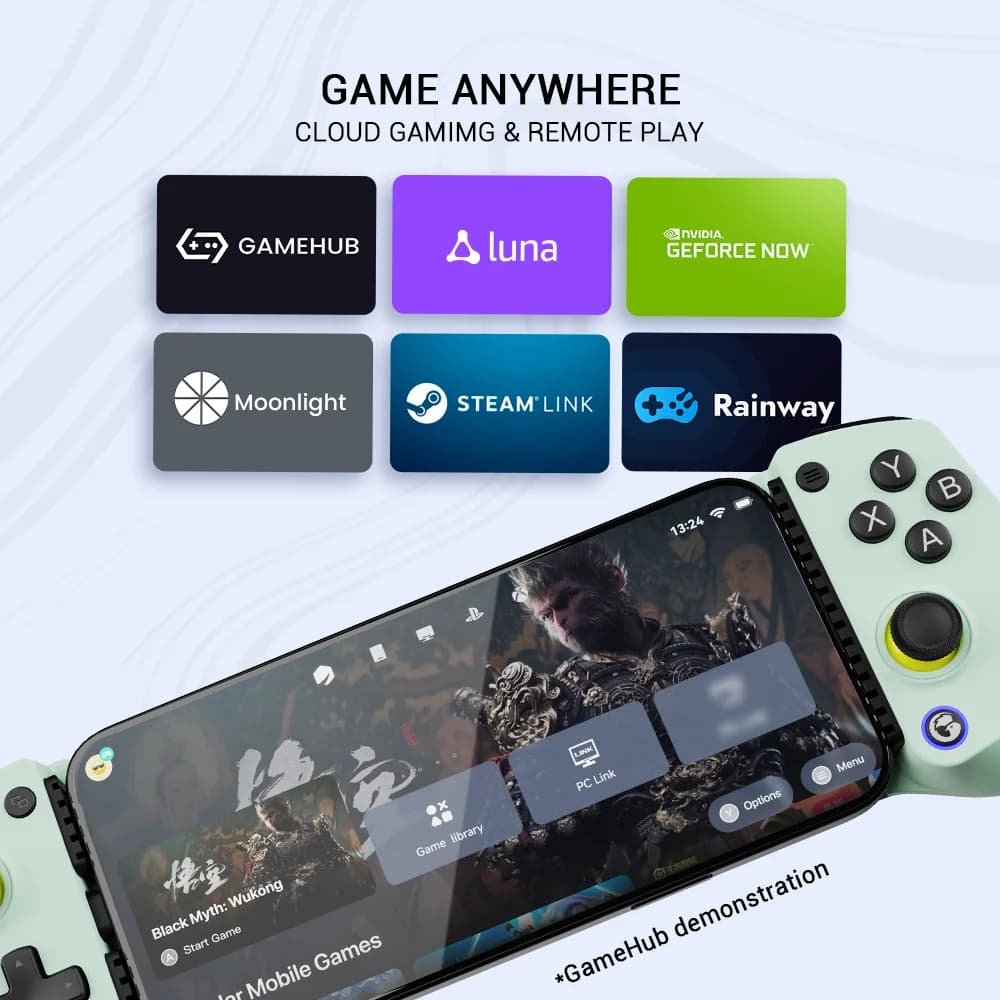 GameSir X5 Lite Mobile Phone Gamepads for iPhone 16 15 Series iPad Mini Android Tablet Controller Hall Effect Joysticks Design - 5