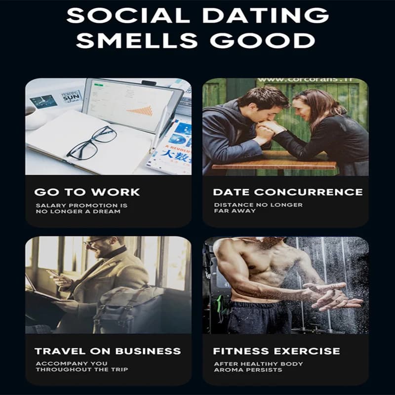 4 عبوات عطور صلبة للرجال 0.5 أونصة - عطر صلب للرجال برائحة خشب الأرز والمريمية والفتيفير وخشب الصندل - 6