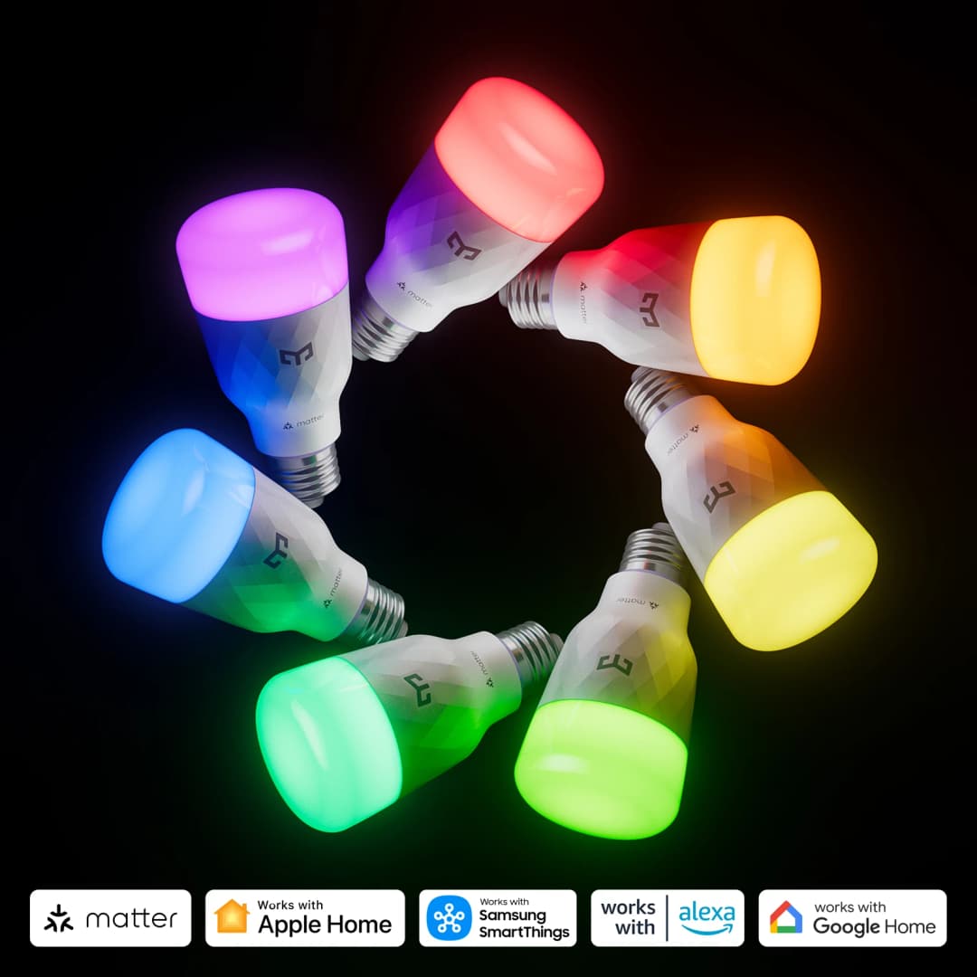 Global Yeelight D1 Smart LED Bulb Color E27 Dimmable 2700-6500K Bluetooth Connected Voice Control For Apple Home Google Alexa - 4