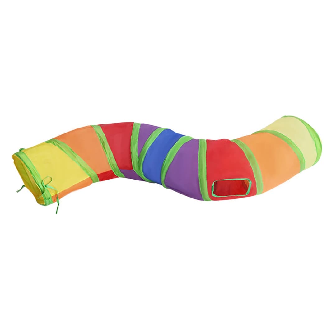 Cat Tunnel Tube Foldable Cat Toys Kitty Training Interactive Fun Toy Tunnel Bored for Puppy Kitten Pet Supplies Cat Accessories - 6