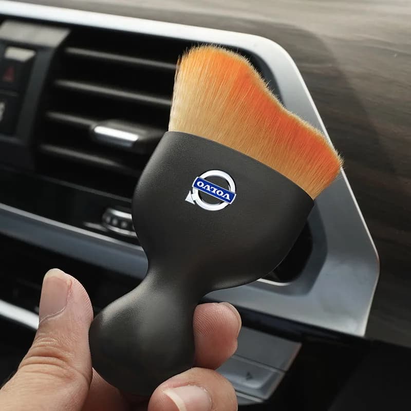 Car Interior Dust Sweeping Soft Brush Washing Tools Gap Cleaning Brush For Volvo XC90 XC60 V50 S60 V70 V60 V40 S90 olestar AWD X - 5