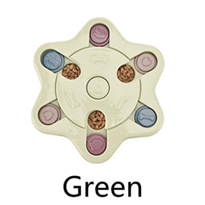 Dog Toys Puzzle Slow Feeder Interactive Increase Puppy IQ Food Dispenser Slowly Eating NonSlip Bowl Pet Cat Dogs Training Game - 6