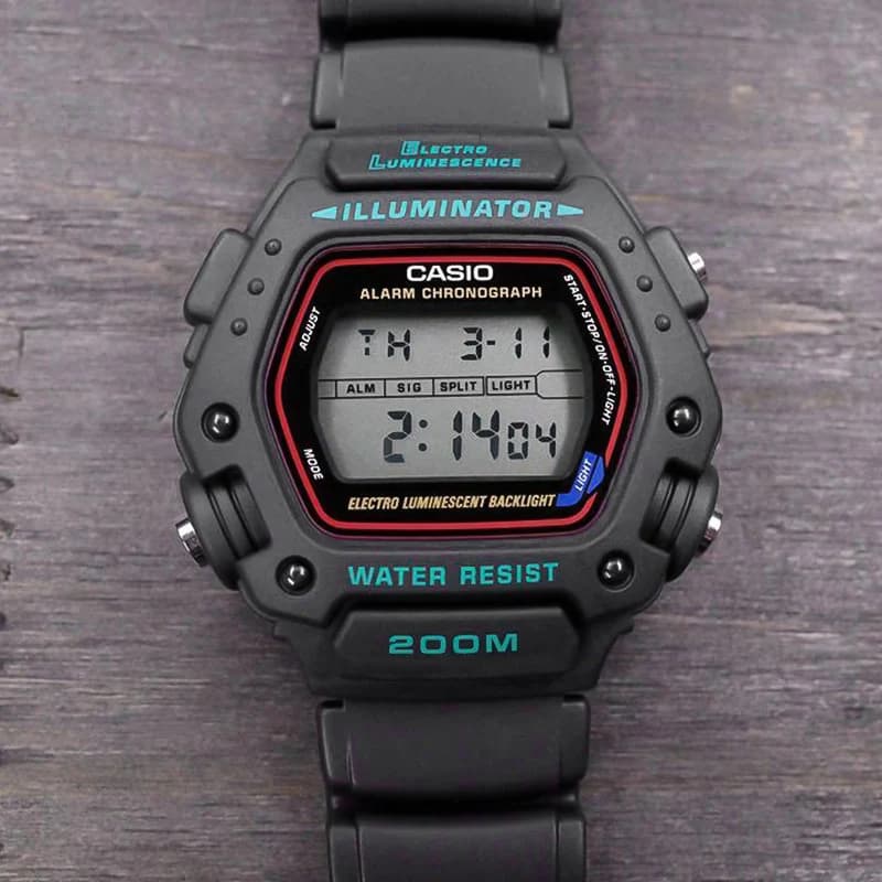 Casio G-Shock Men's Top Brand Set Military RELOGIO Digital Sport 200m Waterproof Quartz Watch DW-290-1V - 4