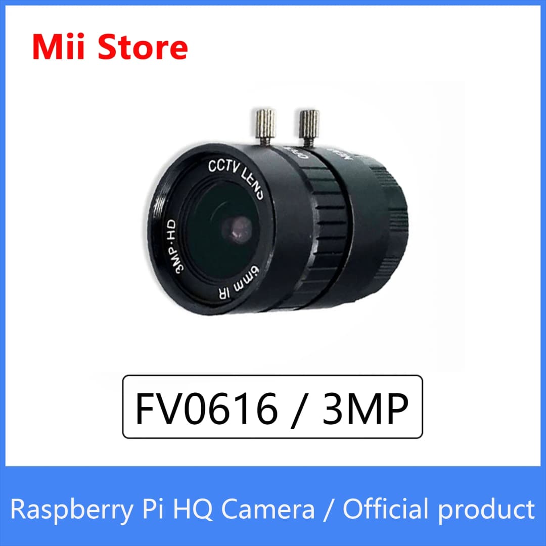 Official product Raspberry Pi HQ Camera FV0616/3MP 12.3MP Sony IMX477 with adjustable back focus and support CS-mount lenses - 2