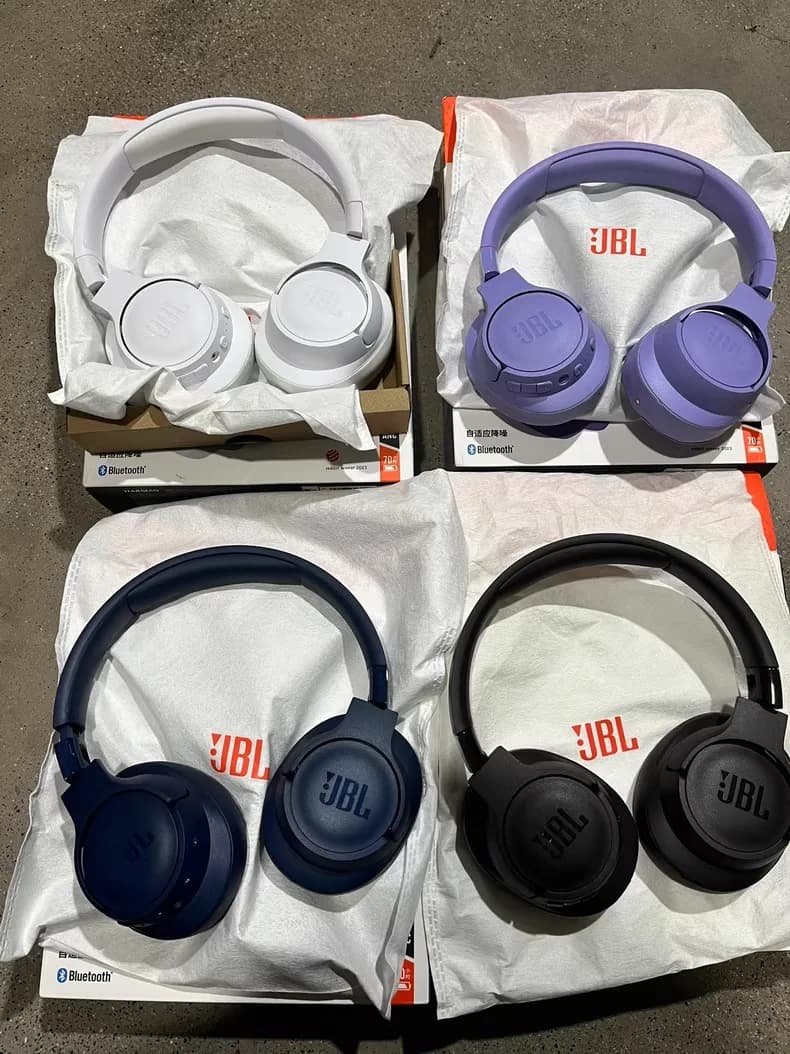سماعات رأس لاسلكية JBL Tune 720BT على الأذن، بلوتوث 5.0، إلغاء الضوضاء، سماعات أذن للألعاب والرياضة، سماعة رأس مع ميكروفون T720BT - 6