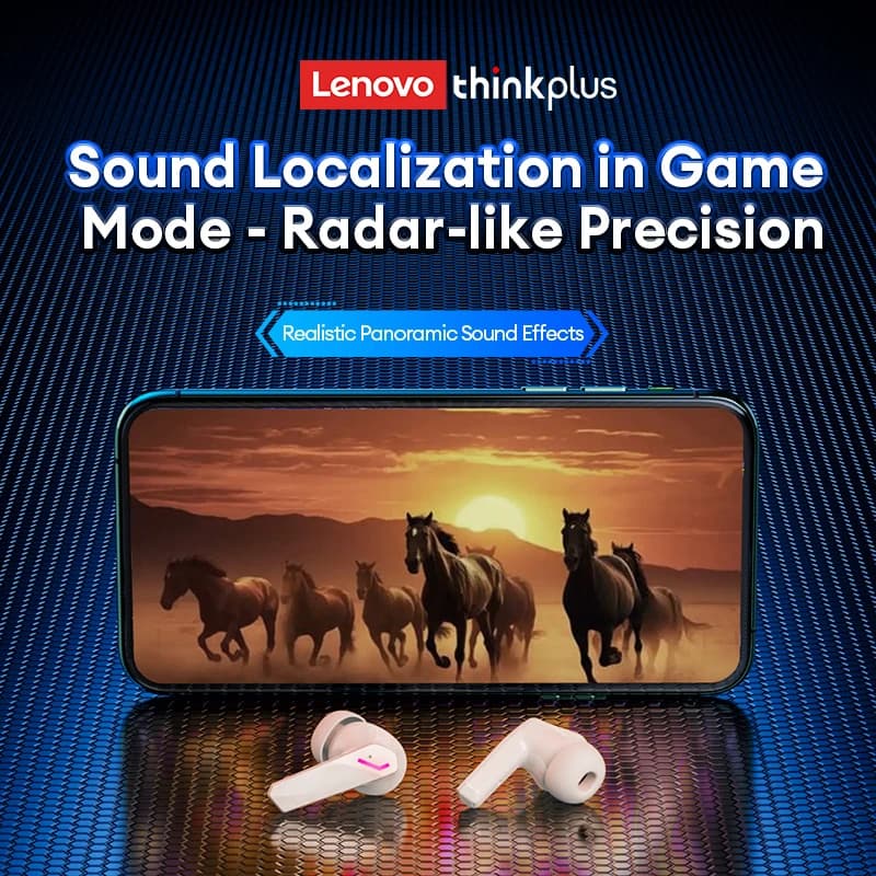 Lenovo GM2 Pro TWS Wireless HIFI Stereo Headset Low Latency Headphones Gaming Music Dual Mode Earbuds Music Sport Headset - 4