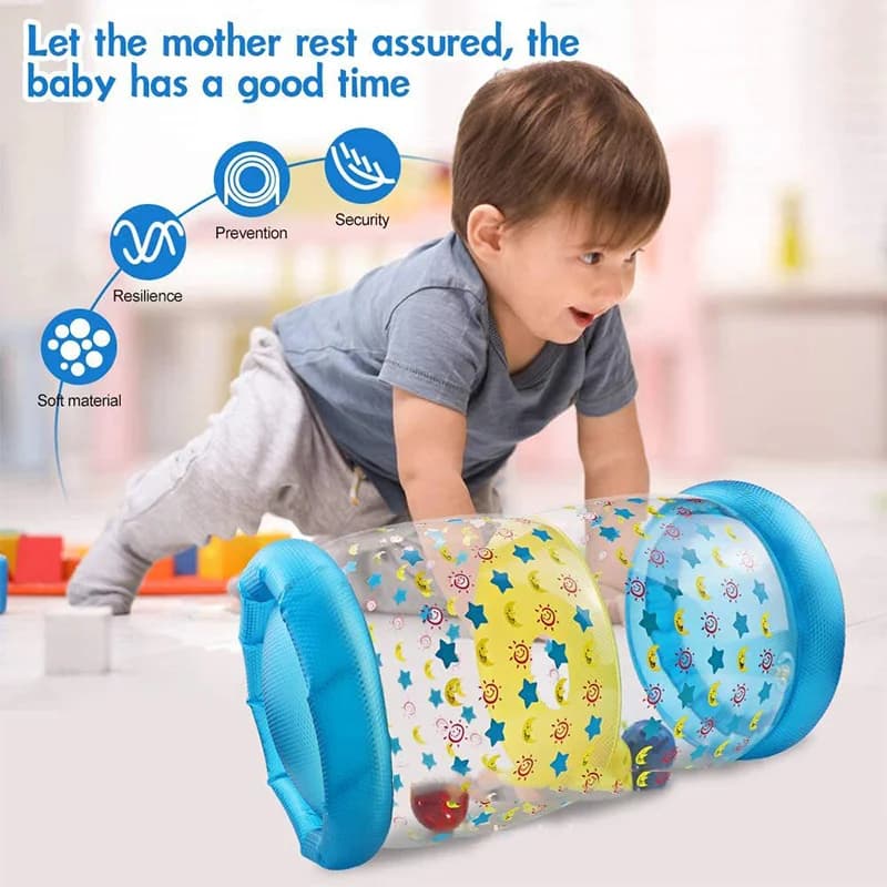 Inflatable Crawling Baby Development Toys 0 12 Months Sensory Game Baby Water Play Mat Baby Rattles Toys For Babies 6 Months - 3