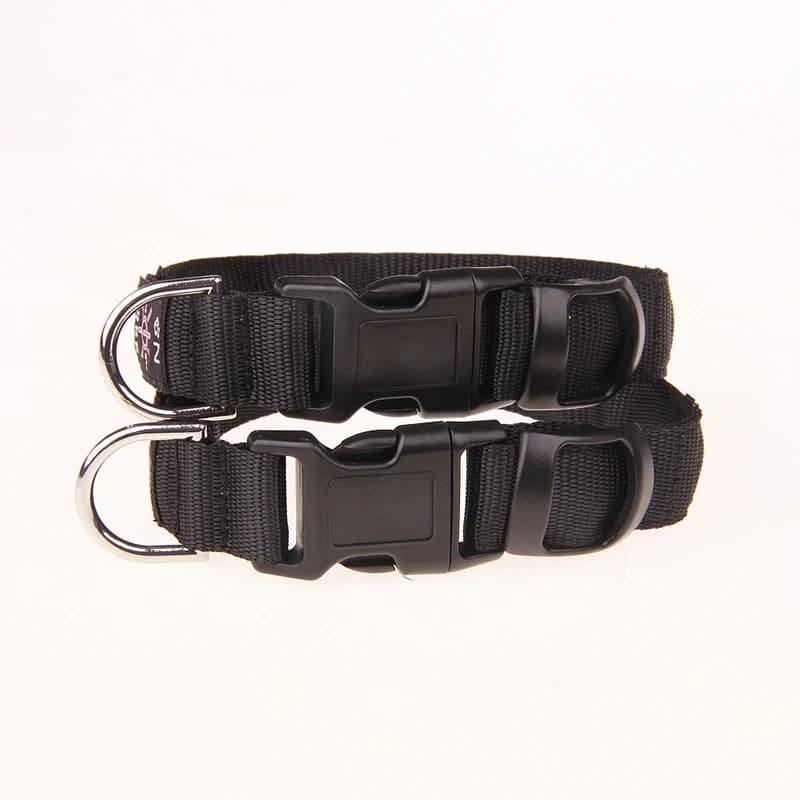 Pinkycolor USB Charging LED Dog Collar Luminous Light Night Safety Reflective Leather Glowing Collar For Dogs Pets Rechargeable - 4