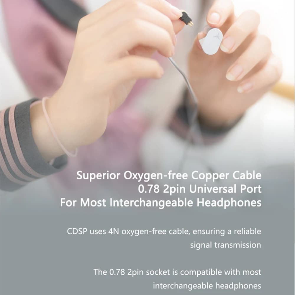 Moondrop CDSP Cable For CHU II New Online Interactive DSP USB-C earphone Upgrade Cable for Portable Wired HiFi Earphone Chu2 - 6