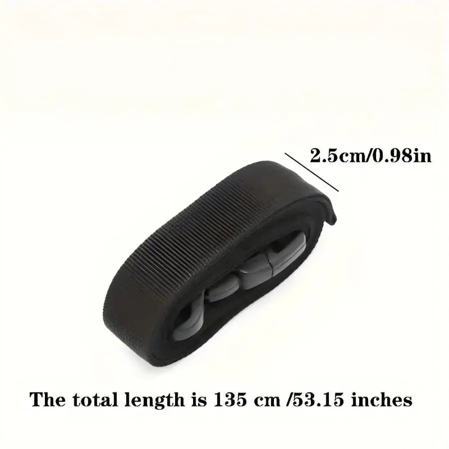 Heavy-Duty Outdoor Camping Luggage Straps - Adjustable Double Safety Buckle Luggage Packing Belt Bundling Rope of Cargoes - 2