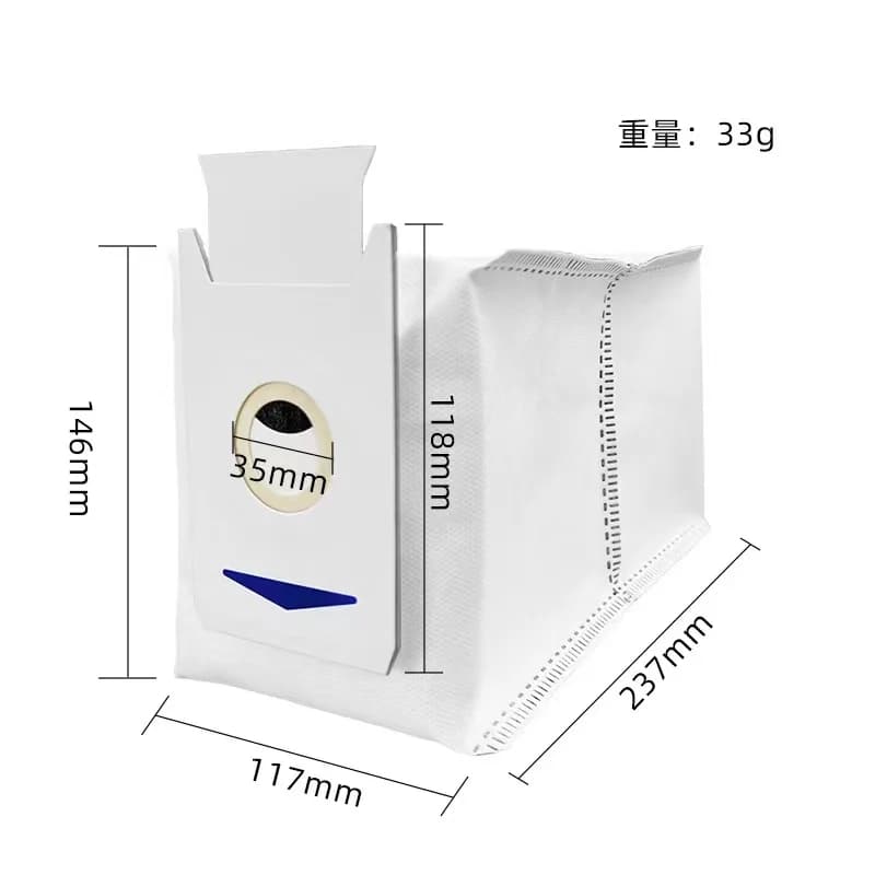 ECOVACS T30 PRO OMNI / T30S PRO / YEEDI M12 Pro+ Robot Vaccum Replacement Parts Dust Bag Main Side Brush Filter Mop Accessories - 5