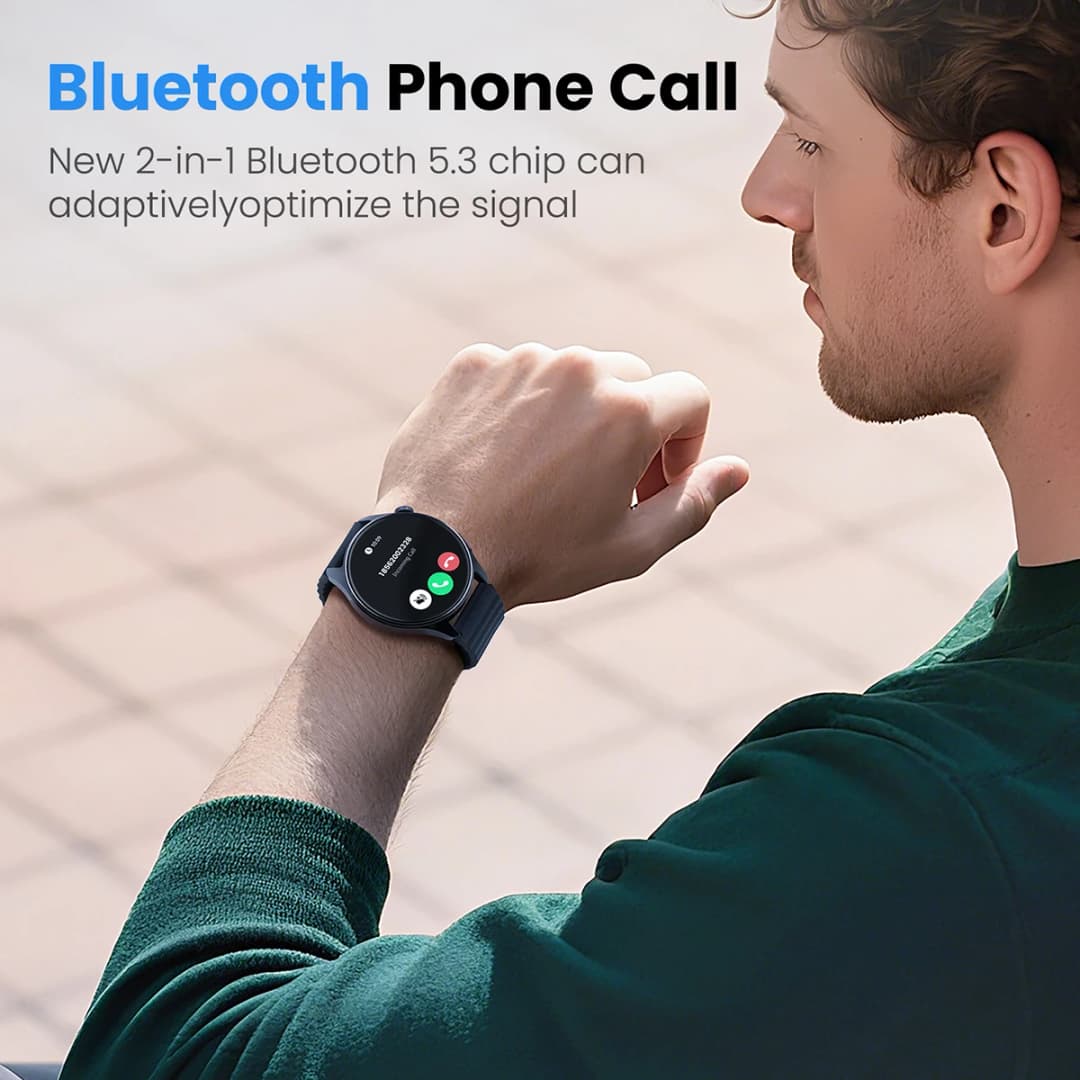 HAYLOU Watch 4S(HF012) GPS Smartwatch 1.43” HD AMOLED 5 Satellite GPS Positioning 120+ Workout Modes Sport Fitness Smart Watch - 4