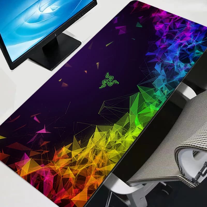 وسادة ماوس كبيرة للألعاب من Razer، تصميم أنمي، متينة، للحاسوب المحمول، XXL - 4