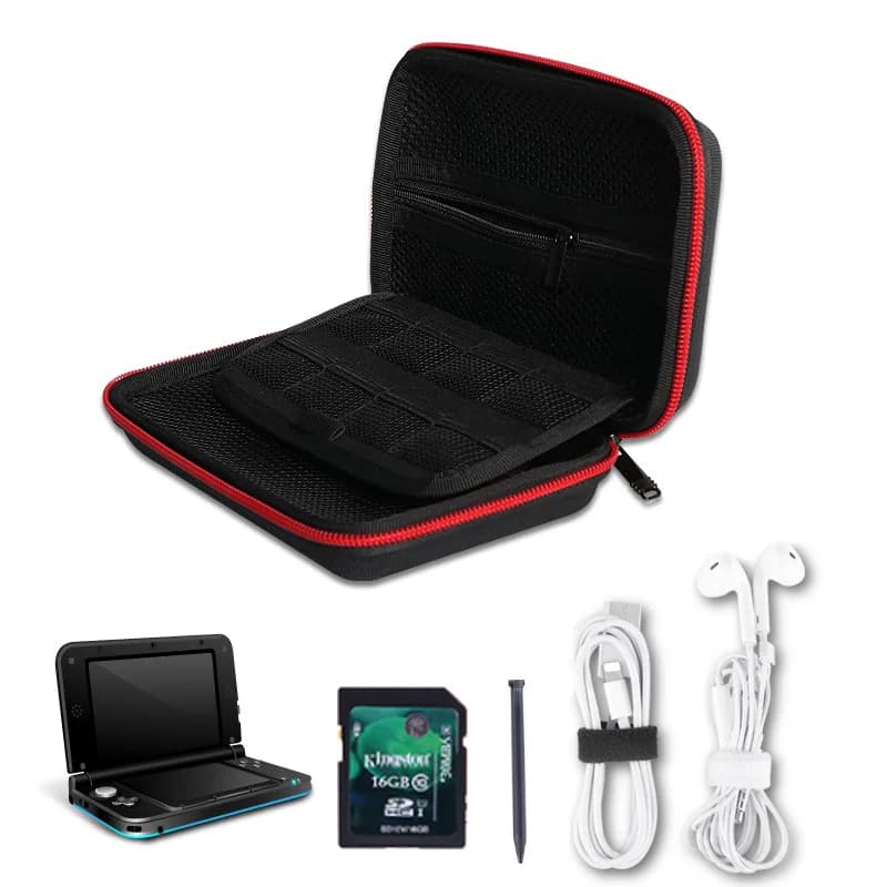 2025 NEW Hard Protective Shell Carrying console storage bag Case for Nintendo NEW 3DS XL, NEW 3DS LL, 3DS XL, 3DS LL,2DS XL - 4