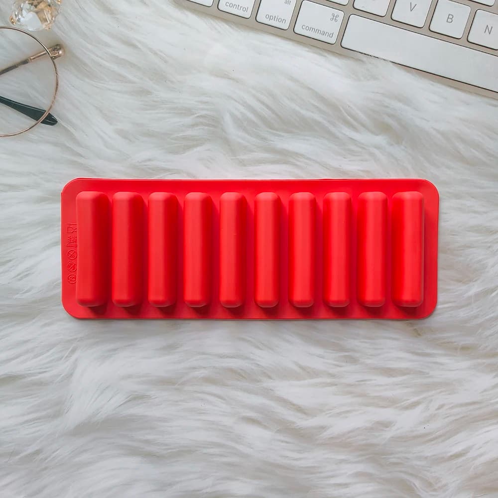 1PC Silicone Ice Bar Mold Bread Biscuit Mafen Cup Cake Mold Kitchen Baking Tray High-temperature Baking Tool - 6