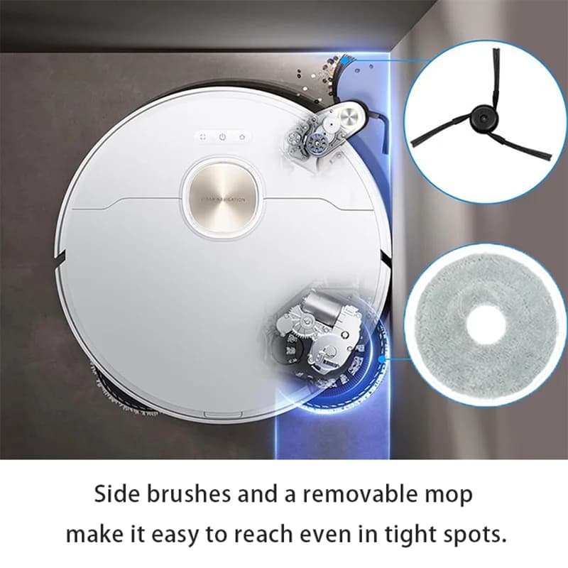 Global Dreame X40 Pro Ultra LiDAR Custom Elevated Edition，S30 Pro UItra Vacuum Cleaner Parts: Roller Main Side Brush，Dust Bag - 3