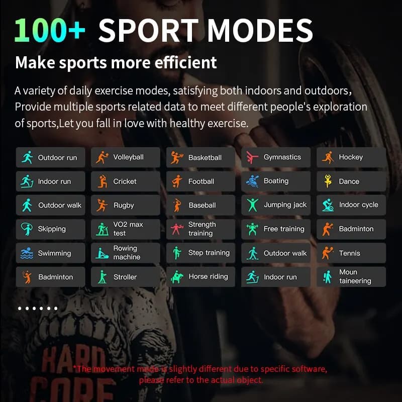 ساعة LIGE الذكية للنساء بشاشة لمس كاملة ومكالمات بلوتوث وساعة مقاومة للماء لتتبع اللياقة البدنية ساعة ذكية للسيدات Reloj Mujer - 5