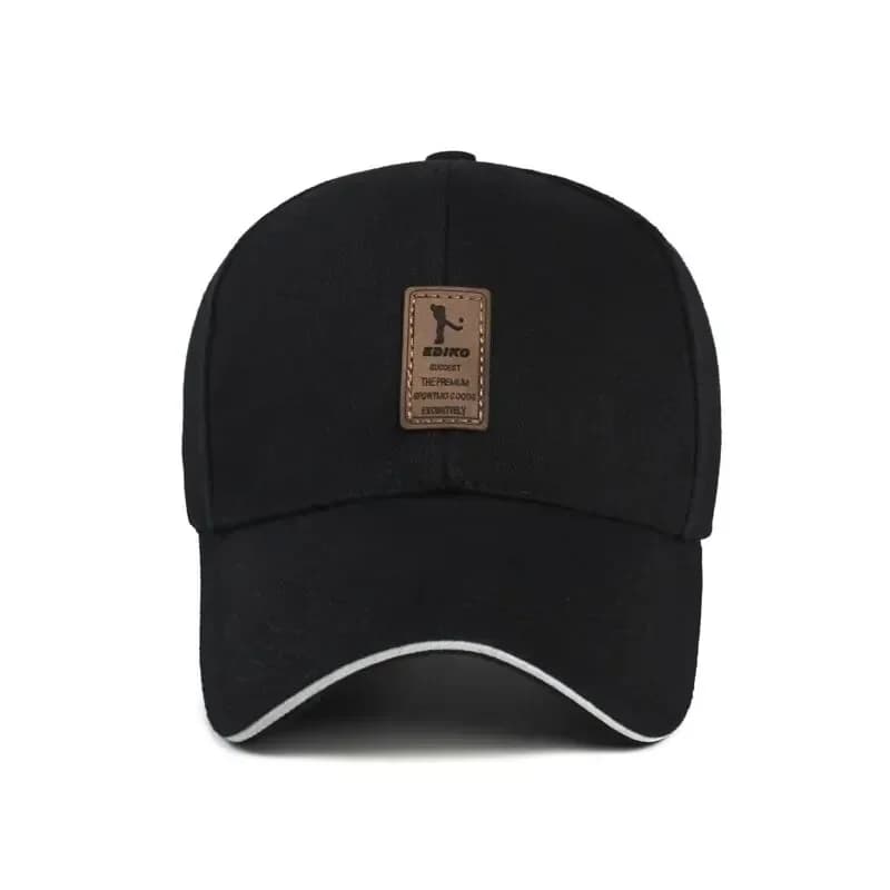 Summer Women Men Structured Baseball Cap Solid Cotton Adjustable Snapback Sunhat Outdoor Sports Hip Hop Baseball Hat Casquette - 3