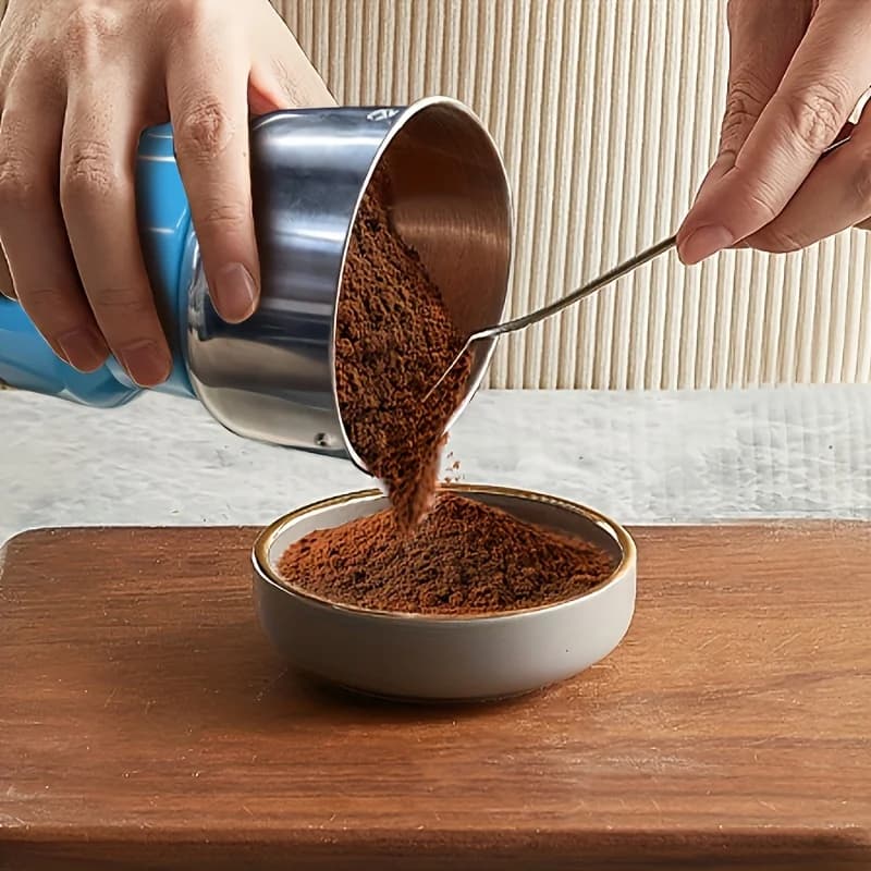 آلة طحن كهربائية للحبوب والقهوة مع خلاط قهوة وآلة تحضير القهوة ومطحنة بقول للمنزل - 6