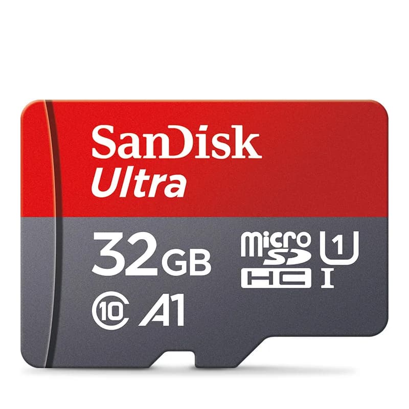 بطاقة ذاكرة Sandisk أصلية 256 جيجابايت/128 جيجابايت/64 جيجابايت/32 جيجابايت TF micro sd card Class 10 UHS-1 للهاتف الذكي والكمبيوتر - 3