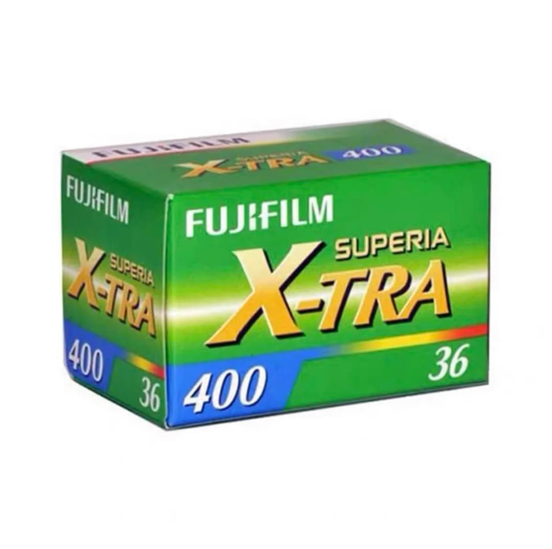 فوجيفيلم سوبريا X-Tra 400 فيلم تصوير أصلي 35 مم ISO 400 فيلم سالب 135 1-5 رول 36 تعرض لكل تاريخ انتهاء الصلاحية: 2026 - 2