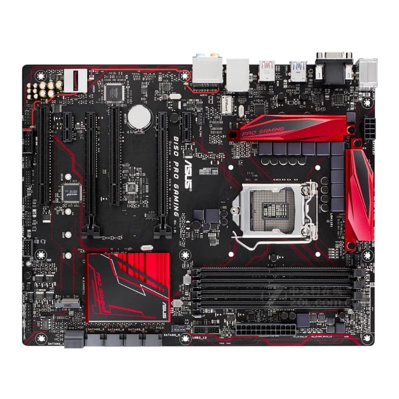 ASUS B150 PRO GAMING Intel B150 LGA 1151 4 x DDR4 DIMM 64GB PCI-E 3.0 1 x M.2 SATA3 VGA HDMI USB3.1 ATX Used Motherboard - 2