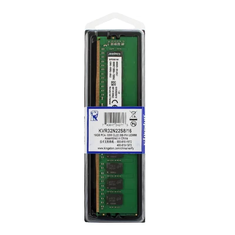 ذاكرة رام كينجستون 4 جيجا 8 جيجا 16 جيجا DDR3 1600 1066 1333 1866 ميجا هرتز DDR4 3200 2133 2400 2666 ميجا هرتز ذاكرة كمبيوتر مكتبي غير ECC DIMM - 6