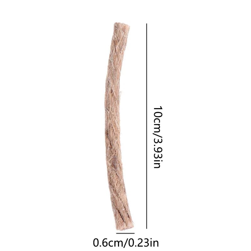 10Pcs Survival Wick Hemp Cord Camping Lighter Hemp Fire Starters Outdoor Wick Camping Ropes Survival Tools - 6