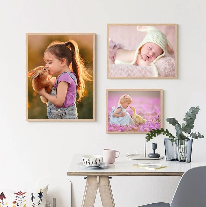 Personalized Gift Custom Poster Any Size Print Canvas Wall Art with Your Photo Painting Decoration Picture for Living Room - 5
