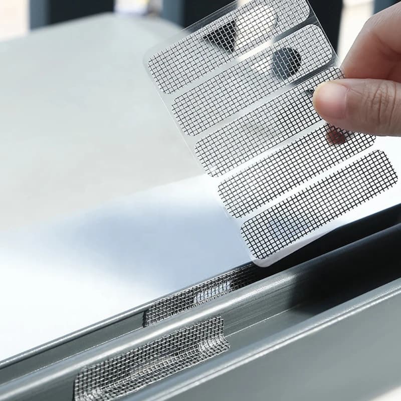 5 قطع/مجموعة ملصق إصلاح شاشة النافذة شبكة نافذة مضادة للبعوض شبكة باب البعوض رقعة إصلاح ثقب مكسور شبكة الشاشة - 6