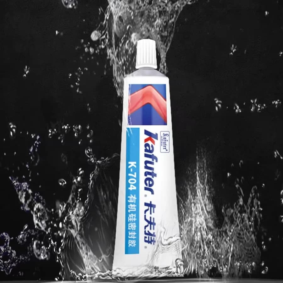 Kafuter Silicone Industrial Glue 45g High Quality K-704 705 704B RTV Silicone Rubber Black White Transparent Insulation Glue Too - 5