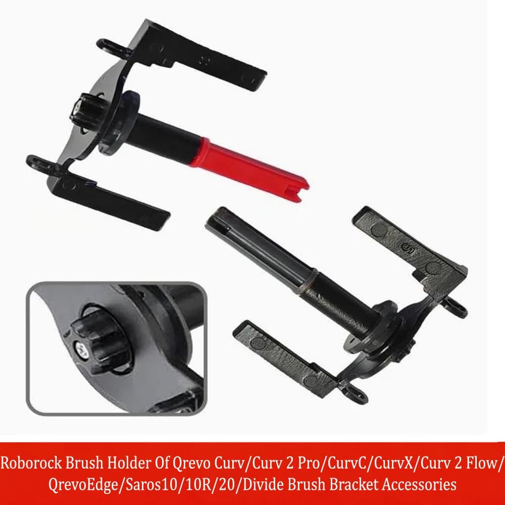حامل فرشاة Roborock لـ Qrevo Curv/Curv 2 Pro/CurvC/CurvX/Curv 2 Flow/QrevoEdge/Saros10/10R/20/Divide، إكسسوارات حامل الفرشاة - 5
