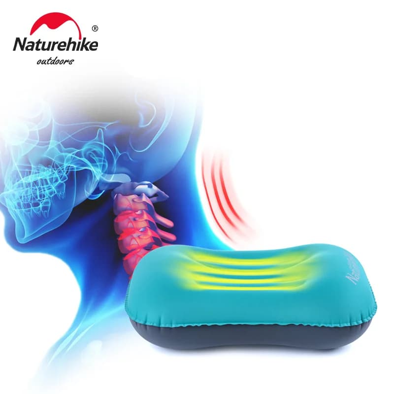 Naturehike Pillow Inflatable Pillow Self Inflating Pillow Air Pillow Ultralight Hiking Pillow Outdoor Travel Camping Pillow - 4