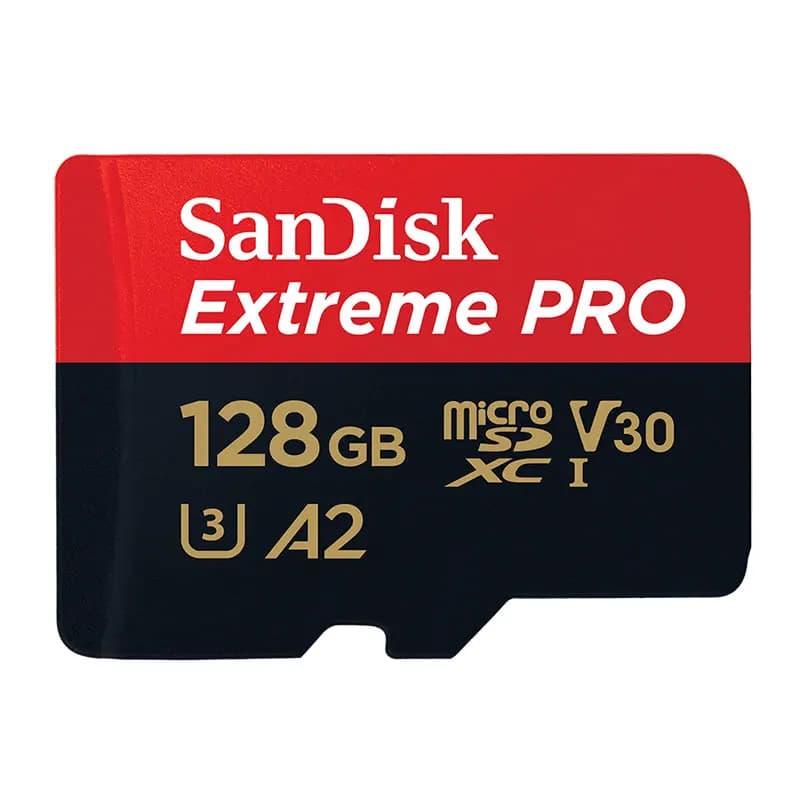 بطاقة ذاكرة SanDisk Extreme Pro Micro SD 64GB 256GB 512GB A2 U3 V30 4K UHD بطاقة TF بسرعة تصل إلى 200M/s لبطاقة فلاش الكاميرا والطائرة بدون طيار - 2