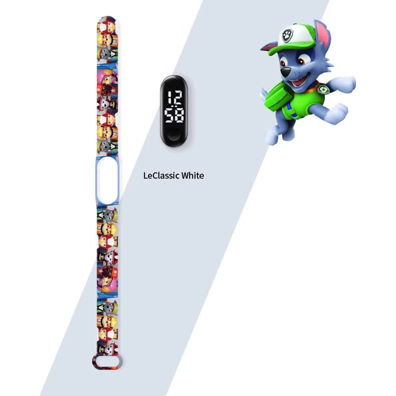 Paw Patrol Watch Anime Children's Watches Chase Marshall Rubble LED Touch Electronic Waterproof Kids Watches Birthday Gifts - 6