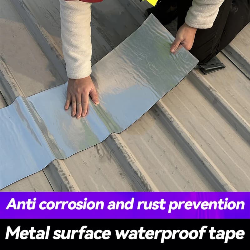 Waterproof tape, waterproof coiled material and self-adhesive roof sealant have the functions of heat insulation/sound insulatio - 4