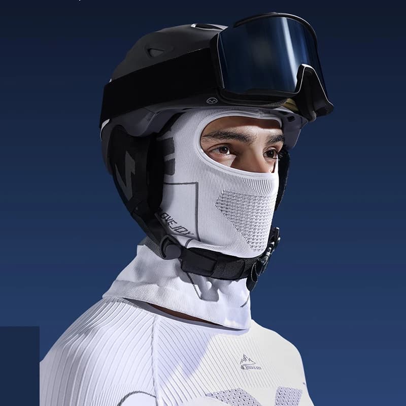 Spring Thermal Balaclava Hats for Women＆men Outdoor Full Face Mask Cold-Proof Cycling Head Neck Cover Helmet Scarf Liner Cap - 3