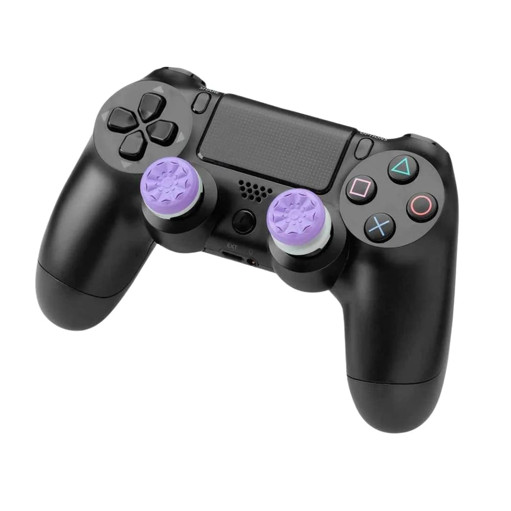 مجموعة موسعات سلسلة جالاكسي ذات 4 أرجل لأغطية قبضات الإبهام لوحدة تحكم PS4/PS5 - 5