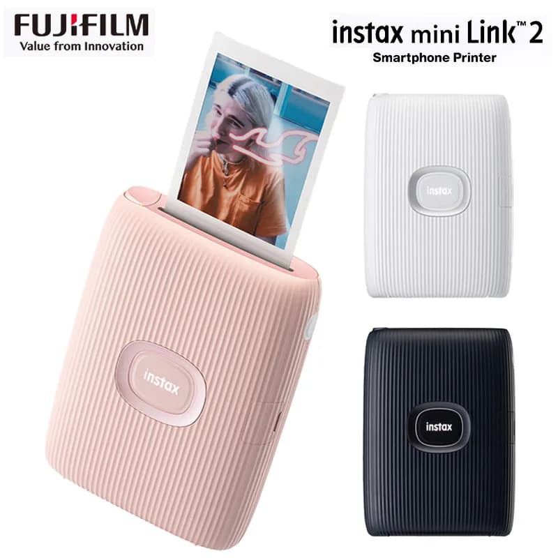 Fujifilm Instax Mini Link 3 Link 2 One Shot Imaging Mobile Phone Portable Mobile Phone Photo Printer Link Bluetooth Connection - 2