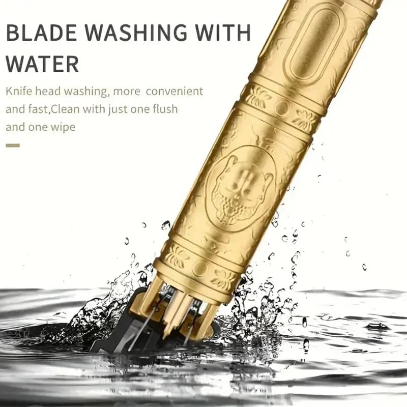 T9 Vintage Hair Clippers for Men Electric Beard Trimmer Kit Body Hair Shaving Barber Machine - Hair Cutting And Grooming Tool - 5