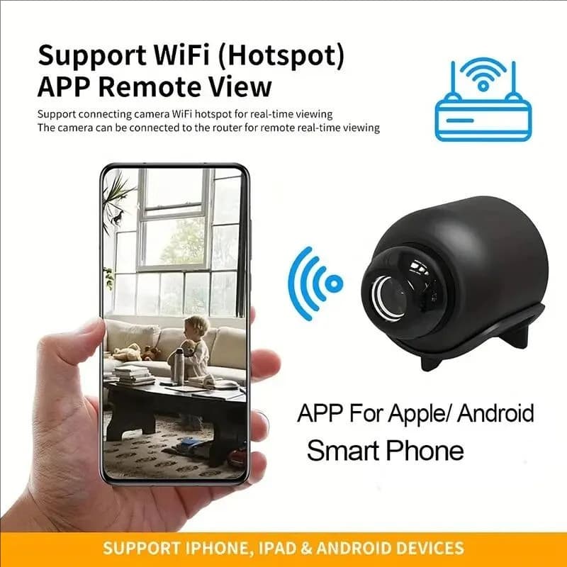 Mini X5 Camera Wireless 1080P Surveillance Security Video Cam Night Vision Motion Detect Camcorder Mini Cam Monitor Smart Home - 3