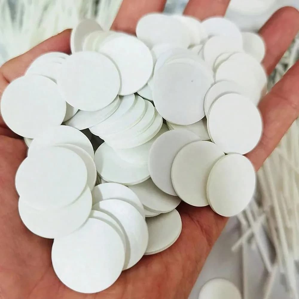 100pcs Candle Wick with Base Set + Various Styles of Wick Holders Candle-making Tool Kit - 6
