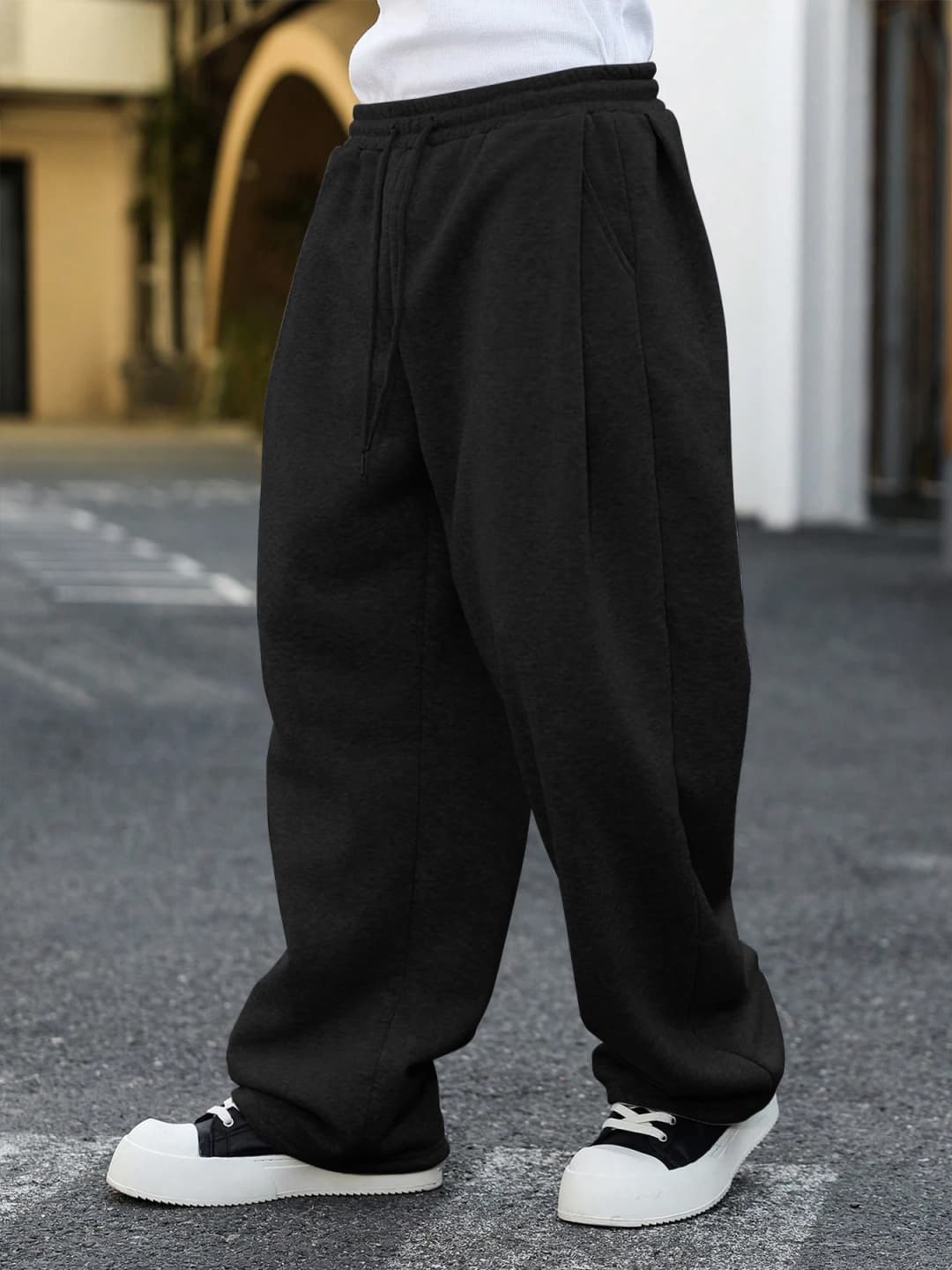 Boys' trousers, padded casual trousers with velvet in winter, 7-14 years old, trousers for outdoor activities.