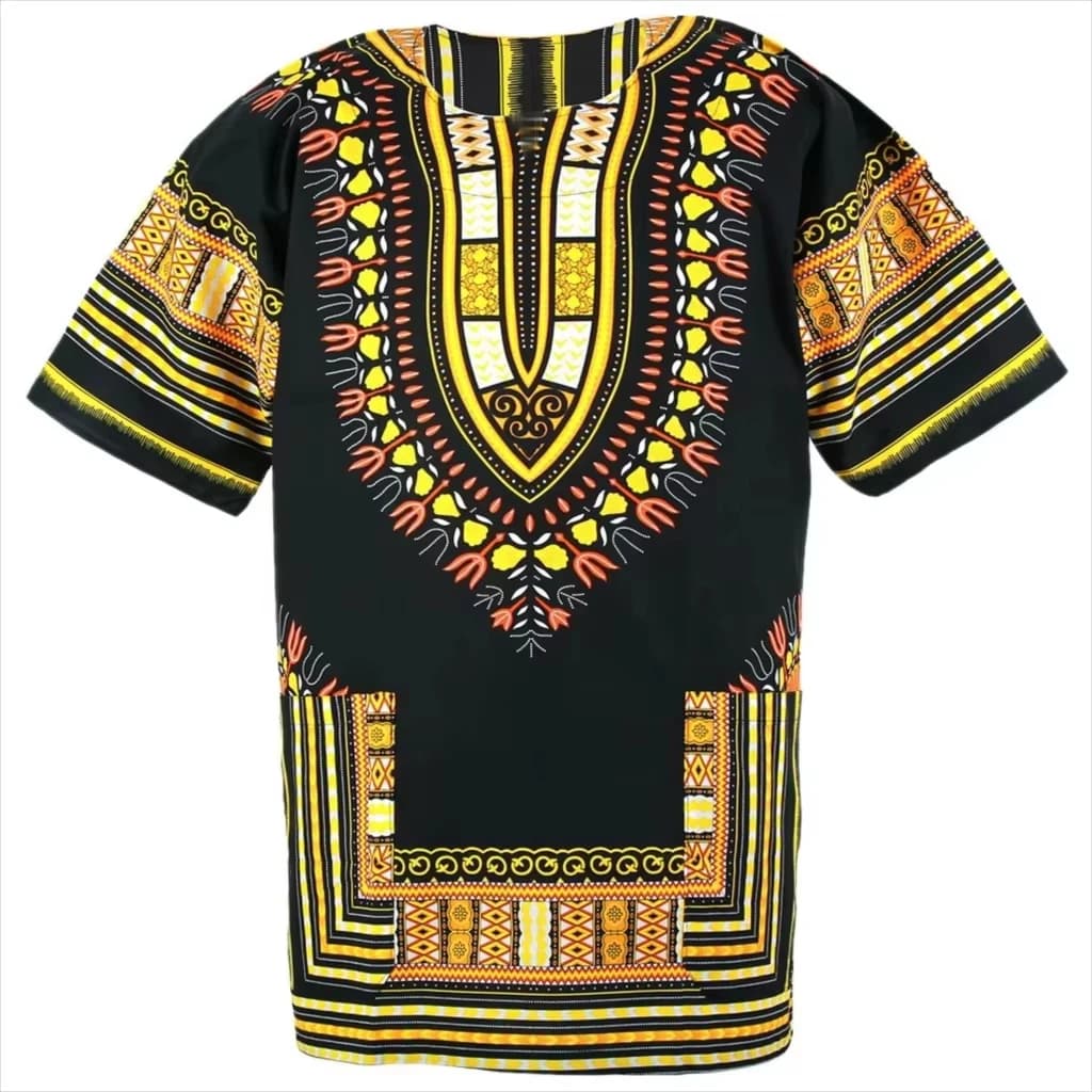 Muslim Tshirt New Summer African Ethnic Style Pattern 3D Print Men T-Shirts Men Kid  Tshirt Short Sleeve Women Tshirt Clothing - 3