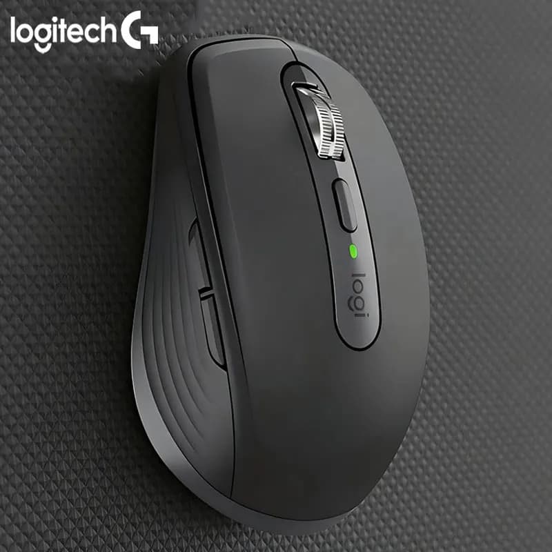 Logitech MX Anywhere 3S Silent Wireless Mouse, Long Battery Life, Anti-Slip and Wear-Resistant, for Office, Home, and Study