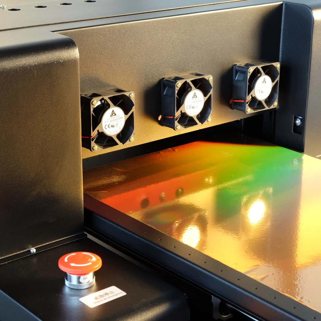 طابعة أوتوماتيكية من VEVOR طراز A3 UV مع طبقة ورنيش مسطحة وطابعة أسطح زجاجات مع شحن من مستودع الاتحاد الأوروبي إلى المنزل - 4