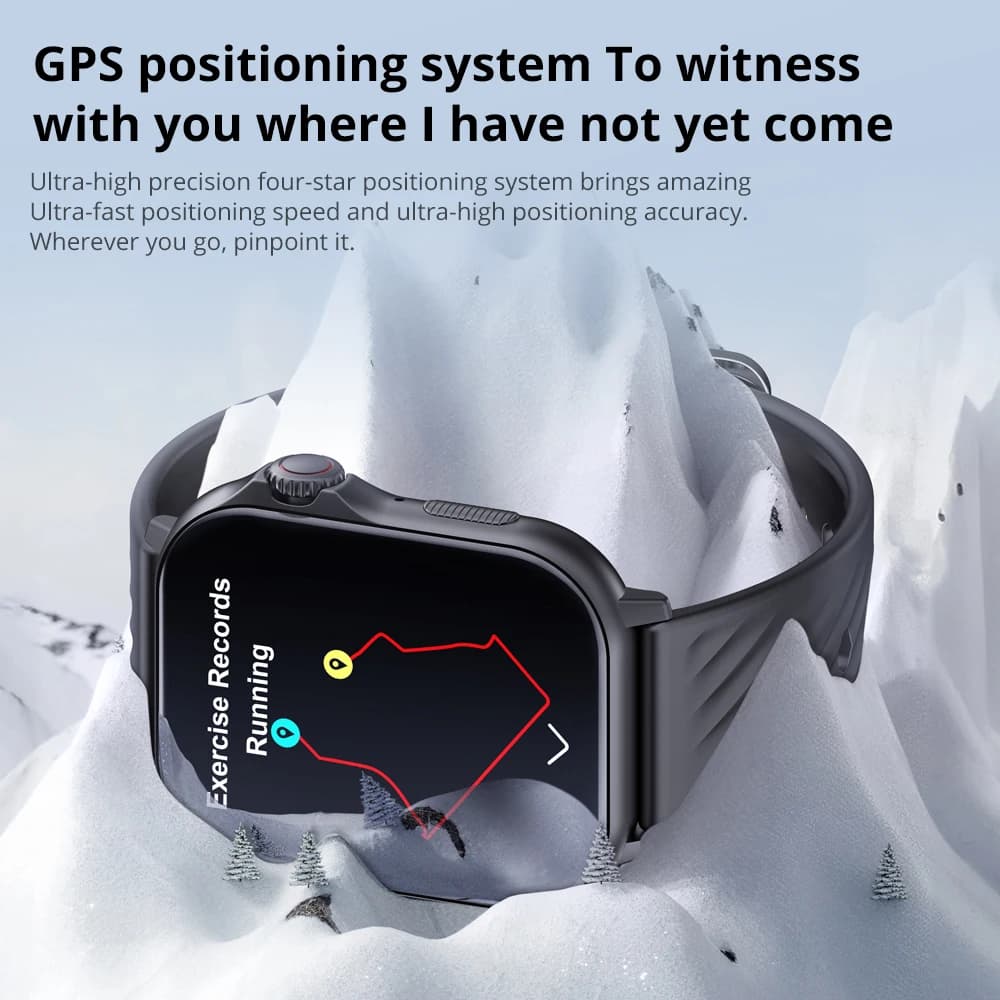 ساعة كولمي P82 الذكية مع GPS وشاشة AMOLED HD 2.13 بوصة مدمجة لإجراء واستقبال المكالمات للرجال والنساء 2025 - 3