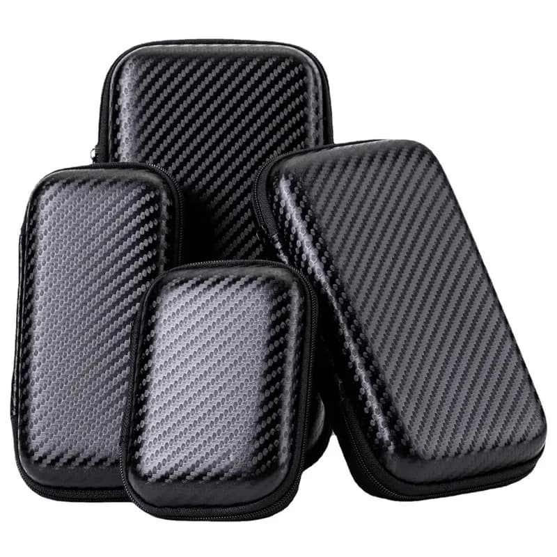 1 قطعة حقيبة التخزين إيفا المحمولة سستة الحقيبة شاحن الهاتف المحمول حماية حقيبة المحمول القرص الصلب حقيبة U القرص تخزين كابل البيانات